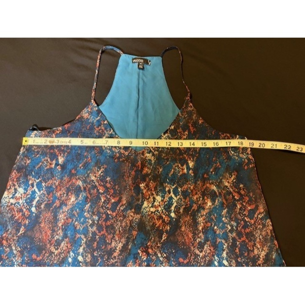 Valette multi colored racerback tank, size medium - Picture 4 of 9